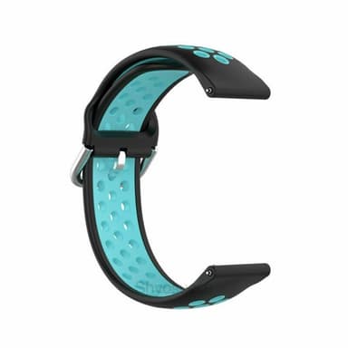 EBN Sport Armband Samsung Galaxy Watch 4 Classic 42mm - Svart/ Turkis