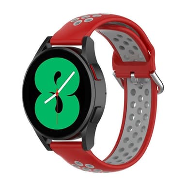 EBN Sport armbånd Samsung Galaxy Watch 4 44mm - Rød/Grå