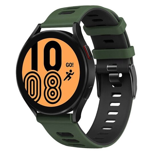 Twin Sport Armband Samsung Galaxy Watch 4 (44mm) - Grønn/svart