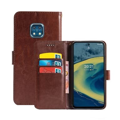 Lommebokdeksel 3-kort Nokia XR20  - brun