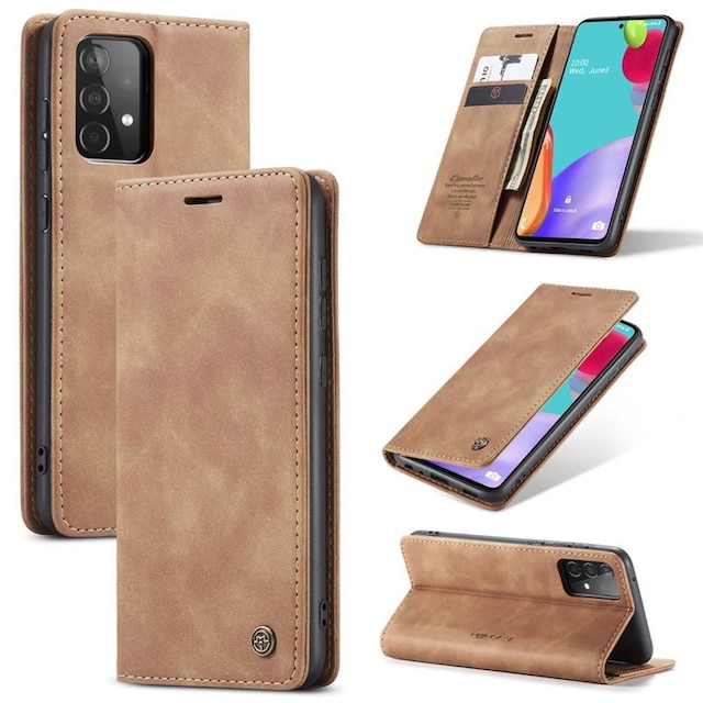 CaseMe Smart FlipCase Samsung Galaxy A52s 5G  - brun
