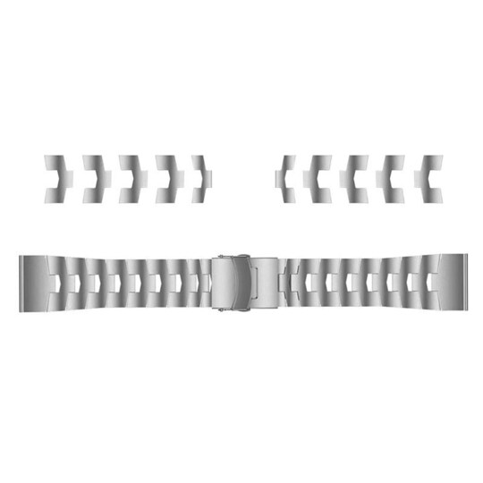Armbånd titan Garmin Fenix 3/5X/5X Plus - Sølv