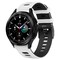Twin Sport Armband Samsung Galaxy Watch 4 Classic (46mm) - Hvit/svart