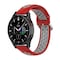 EBN Sport Armband Samsung Galaxy Watch 4 Classic 46mm - Rød/Grå