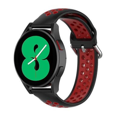 EBN Sport armbånd Samsung Galaxy Watch 4 (40mm) - Svart/Rød