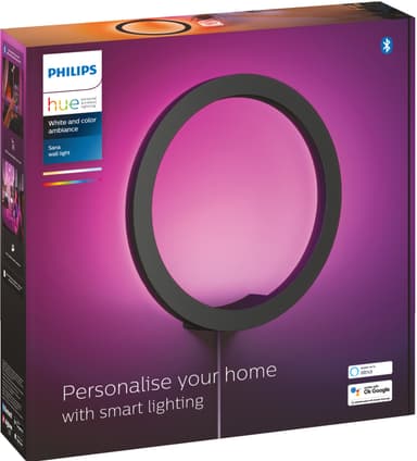 Philips Hue Sana vegglampe 20W 24V (sort)