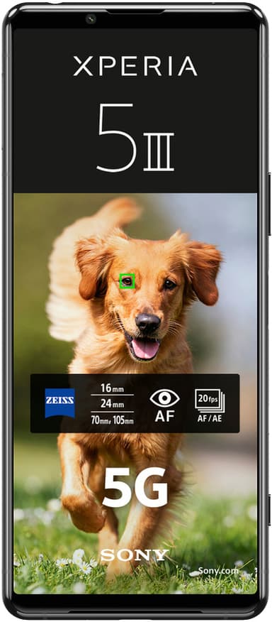 Sony Xperia 5 III – 5G smarttelefon (sort)