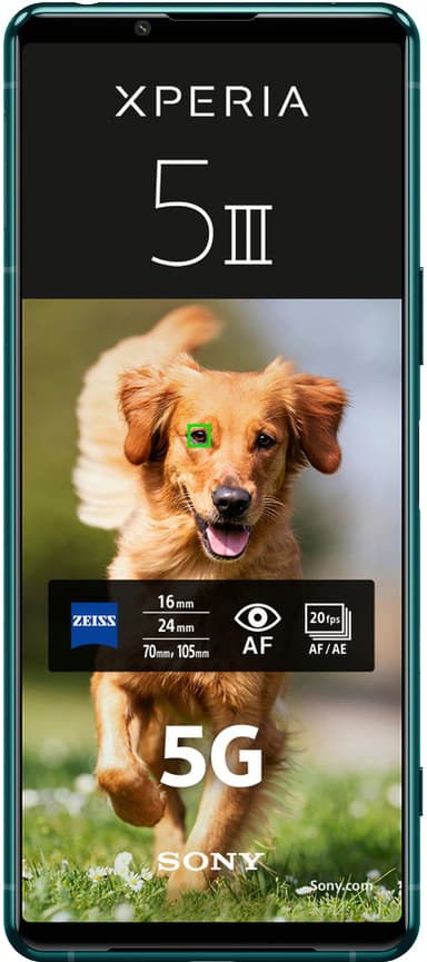 Sony Xperia 5 III – 5G smarttelefon (grønn)