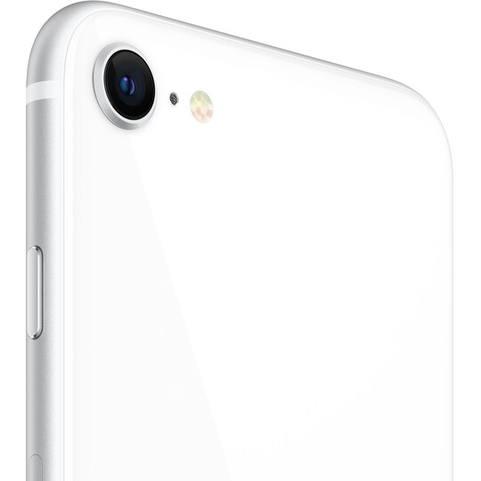 iPhone SE smarttelefon 128GB (hvit)