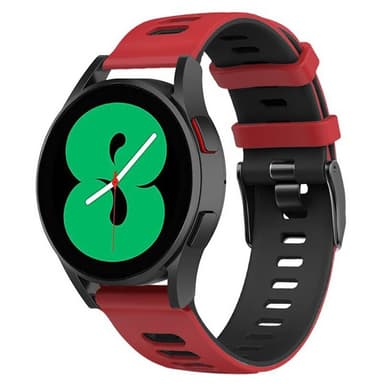 Twin Sport armbånd Samsung Galaxy Watch 4 (40mm) - Rød/svart
