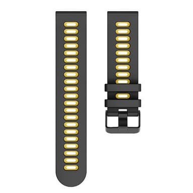 Twin Sport armbånd Samsung Galaxy Watch 4 (40mm) - Svart/gul
