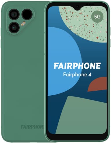 Fairphone 4 – 5G smarttelefon 8/256GB (grønn)