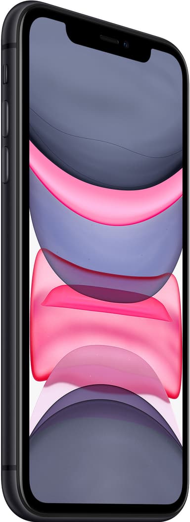 iPhone 11 smarttelefon 64GB (sort)