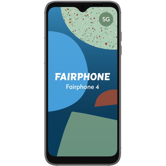 Fairphone 4 – 5G smarttelefon 8/256GB (grå)