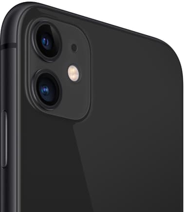 iPhone 11 smarttelefon 64GB (sort)