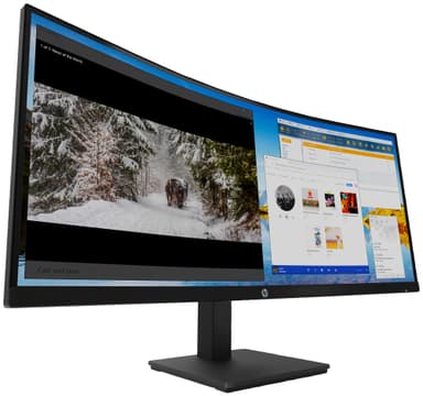 HP M34d WQHD 34" buet PC-skjerm