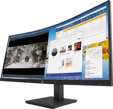 HP M34d WQHD 34" buet PC-skjerm