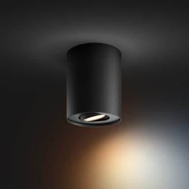 Philips Hue Pillar spotlys utvidelse (sort)