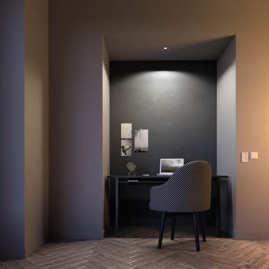 Philips Hue Milliskin innfelt spotlys S. (aluminium)