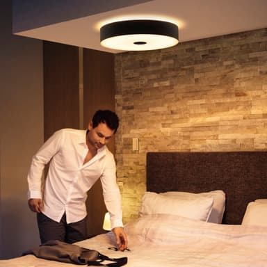 Philips Hue Fair taklampe (sort)
