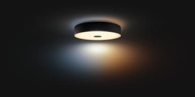 Philips Hue Fair taklampe (sort)