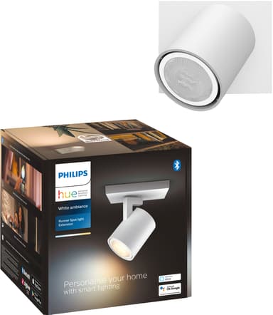 Philips Hue Runner spotlys utvidelse (hvit)