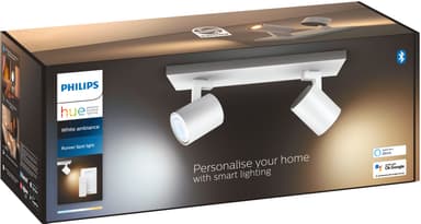 Philips Hue Runner spotlys 2x5W 230V (hvit)