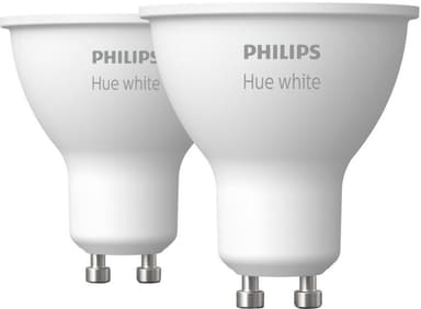 Philips Hue W 5,2W GU10 2-pk.