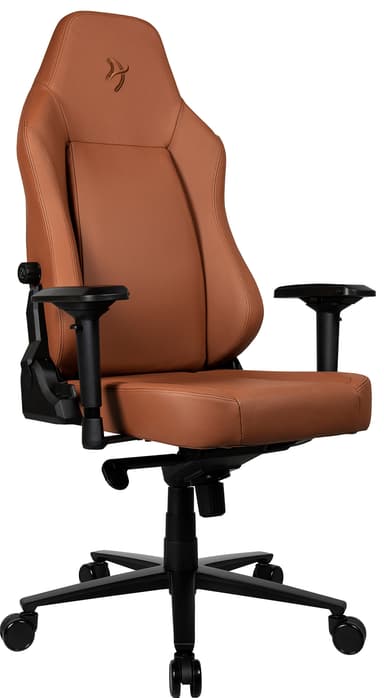 Arozzi Primo Full Premium Leather gamingstol (brun)