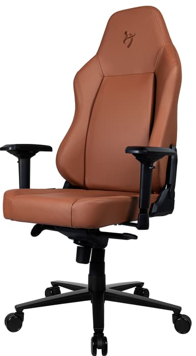 Arozzi Primo Full Premium Leather gamingstol (brun)
