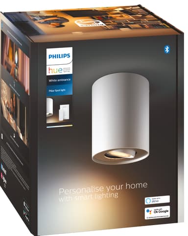 Philips Hue Pillar spotlys (hvit)