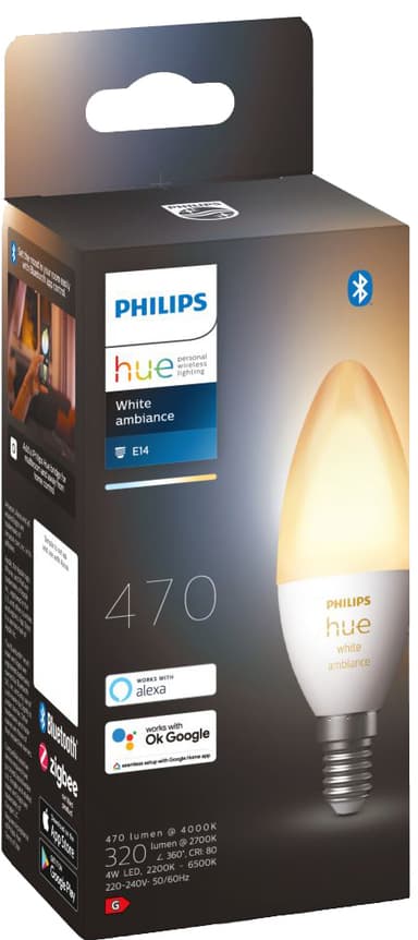Philips Hue WA 4W B39 E14 1-pk.
