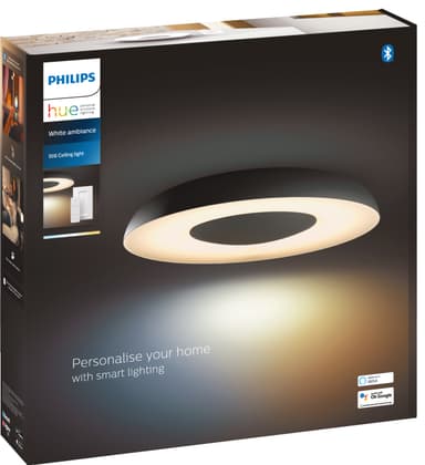Philips Hue Still taklampe (sort)