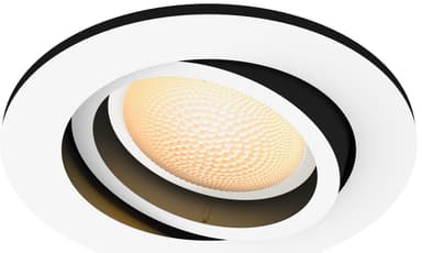 Philips Hue Milliskin innfelt spotlys R. (hvit)