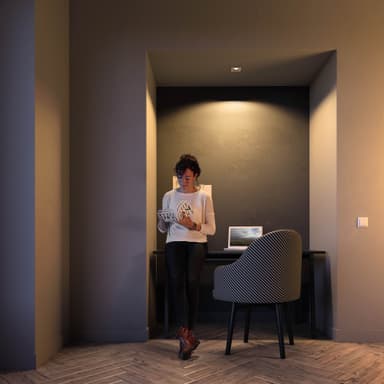Philips Hue Milliskin innfelt spotlys (hvit)
