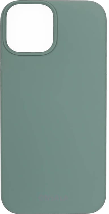 Onsala iPhone 13 Mini silikondeksel (furugrønn)