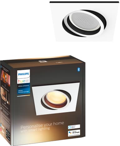 Philips Hue Milliskin innfelt spotlys (hvit)