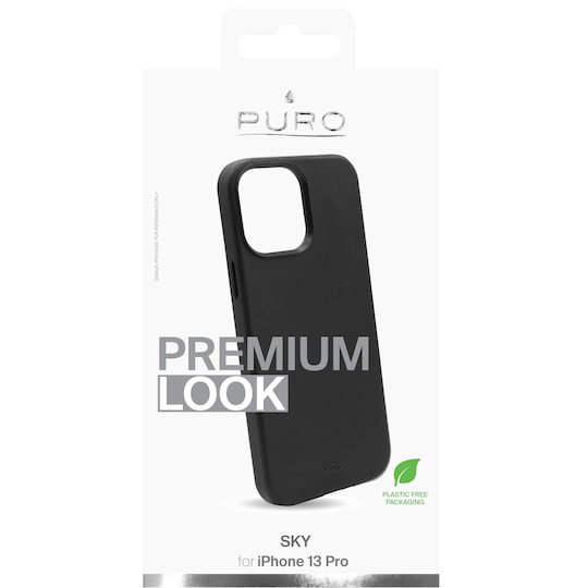 Puro Sky iPhone 13 Pro deksel (sort)