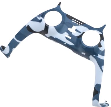 Piranha skall til PS5-kontroller (blå camo)