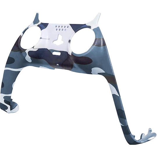 Piranha skall til PS5-kontroller (blå camo)