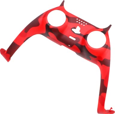 Piranha skall til PS5-kontroller (rød camo)