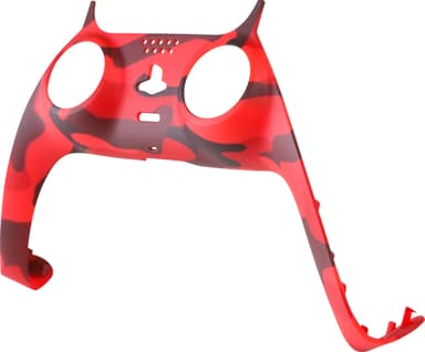 Piranha skall til PS5-kontroller (rød camo)