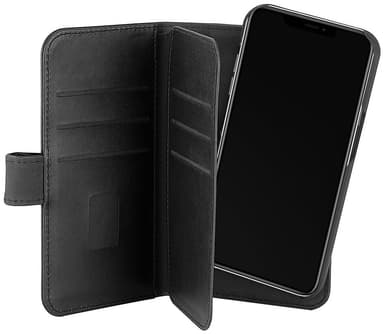 Gear 2-i-1 7 Cards lommebokdeksel til iPhone 13 (sort)