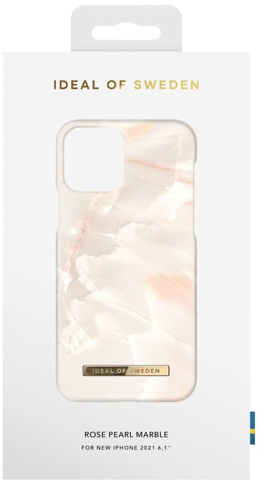 iDeal of Sweden deksel for iPhone 13 (Rose Pearl Marble)