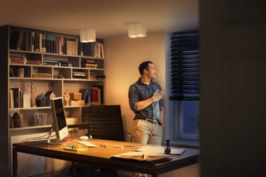 Philips Hue Pillar dobbelt spotlys 2x5W (hvit)