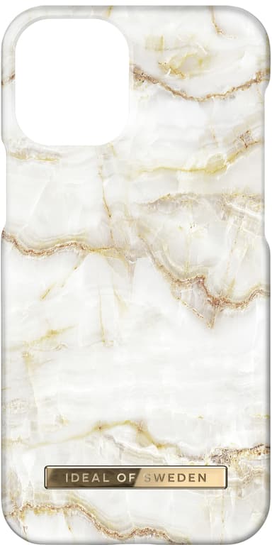 iDeal of Sweden deksel for iPhone 13 mini (Golde Pearl Marble)
