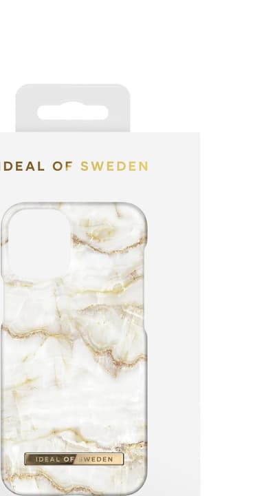 iDeal of Sweden deksel for iPhone 13 mini (Golde Pearl Marble)