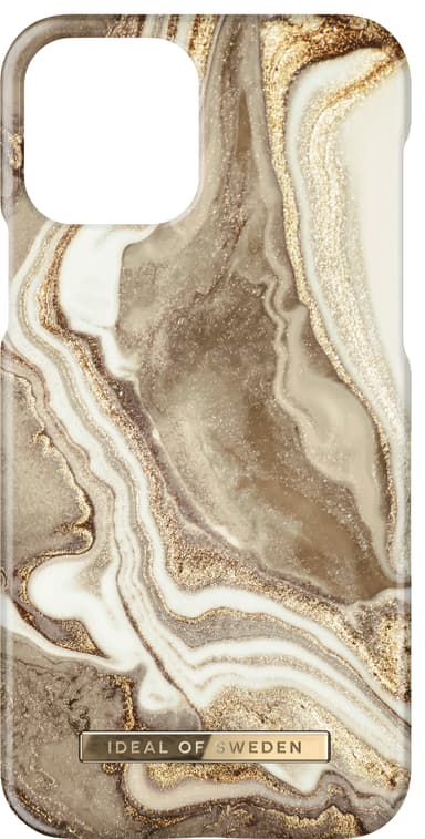 iDeal of Sweden cover for iPhone 13 (Golden Sand Marble)