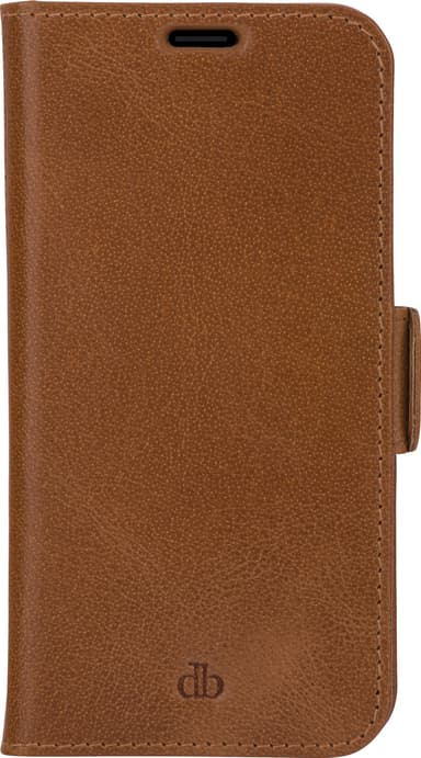 Dbramante1928 Copenhagen Slim lommebokdeksel til iPhone 13 (tan)