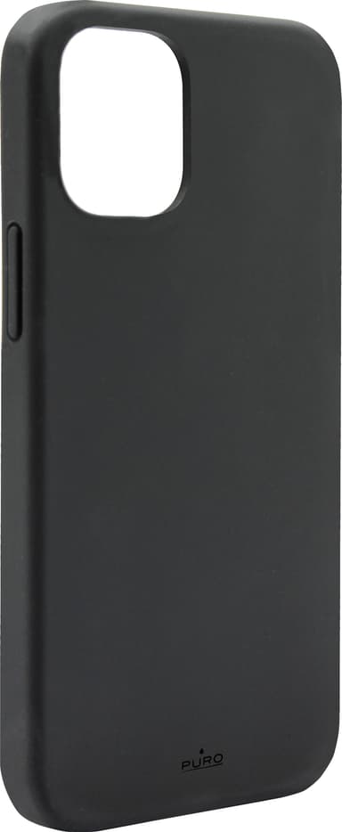 Puro Icon silikondeksel til iPhone 13 Pro (sort)